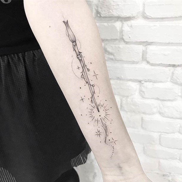 Pretty Wand Tattoos Women