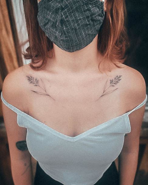 Pretty Wildflower Tattoos Women