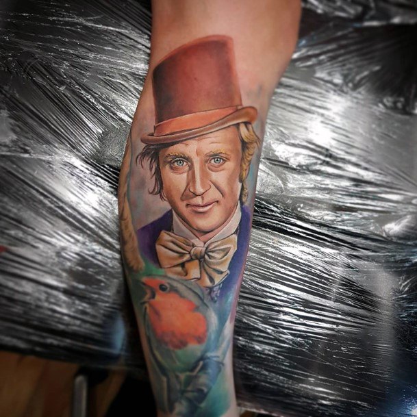 Pretty Willy Wonka Tattoos Women