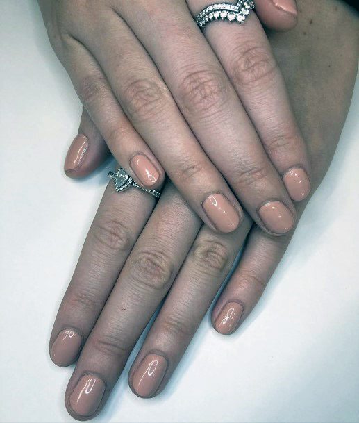 Professional Look Nude Nails