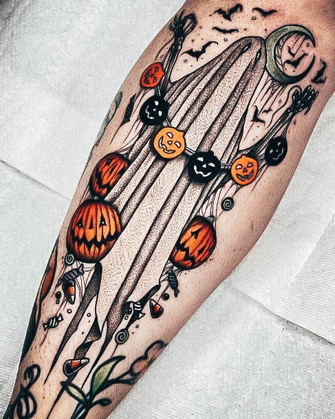 Pumpkin Womens Tattoo Designs