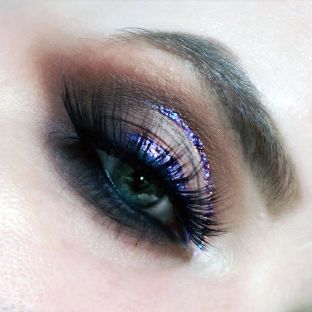 Purple And Brown Womens Eyeshadow