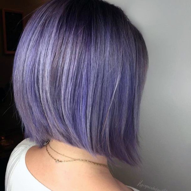 Purple Hairstyles Feminine Ideas