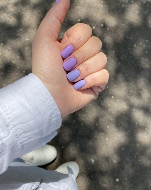 Purple Summer Womens Feminine Purple Summer Nails