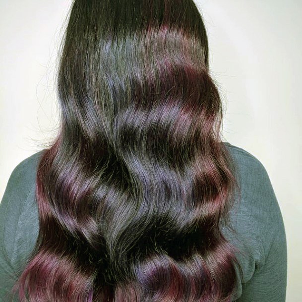Purple Womens Hairstyles Ideas
