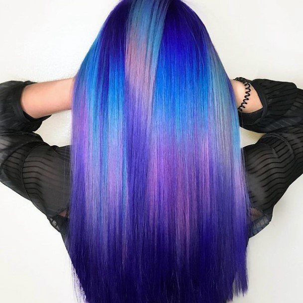 Purple Womens Hairstyles