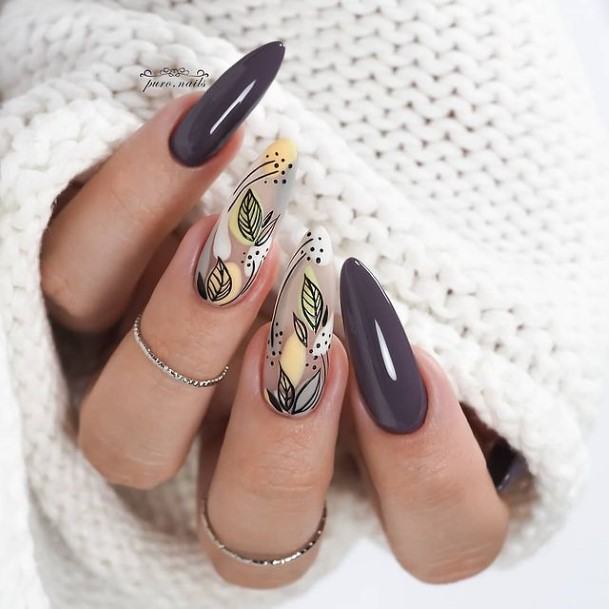 Purple Womens Nails