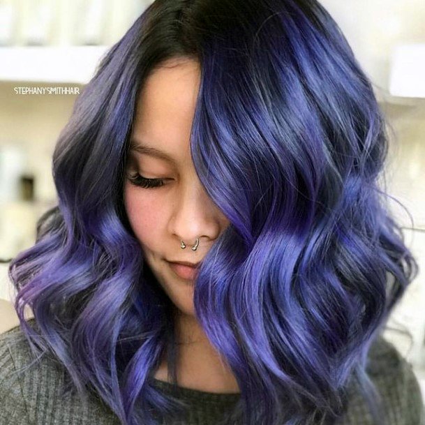 Purpleic Womens Purple Hairstyles Ideas