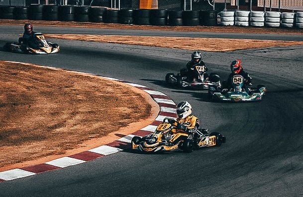 Race Go Karts Around The Track Cheap Date Night Ideas