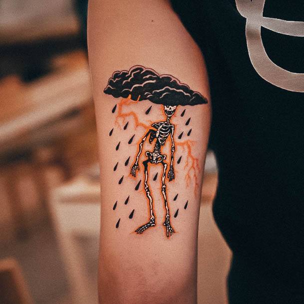 Rain Tattoo Design Inspiration For Women