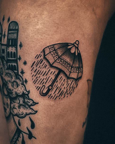 Rain Womens Tattoo Ideas