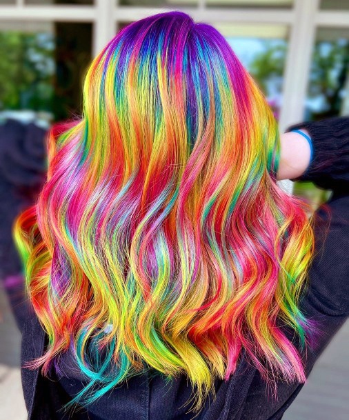 Rainbow Hairstyless For Girls