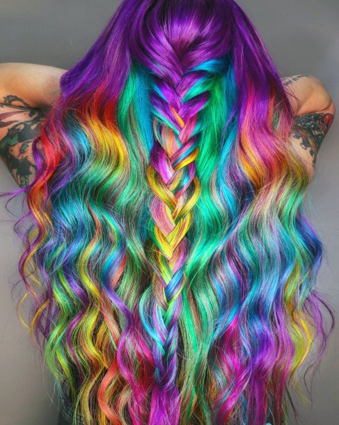 Rainbow Womens Hairstyles