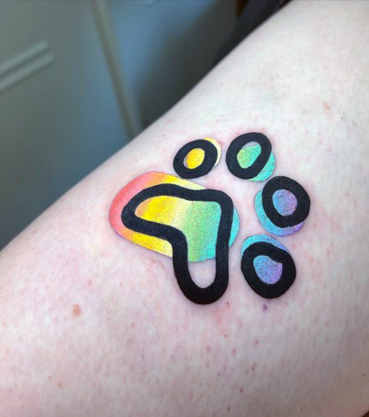 Rainbowic Womens Rainbow Tattoo Designs