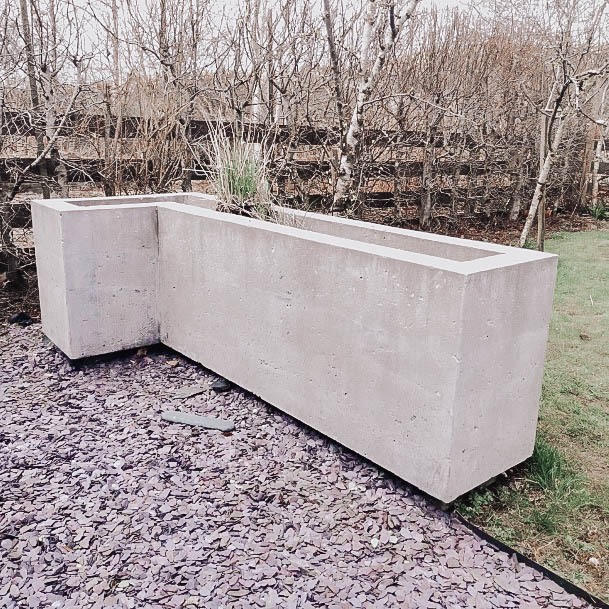 Raised Concrete Garden Bed Ideas