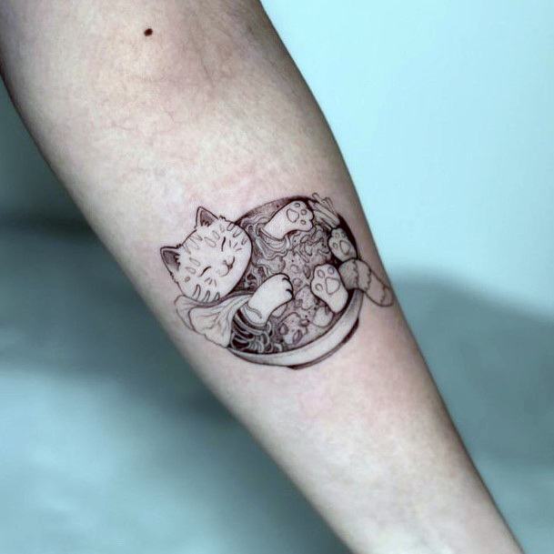 Ramen Tattoos Feminine Ideas