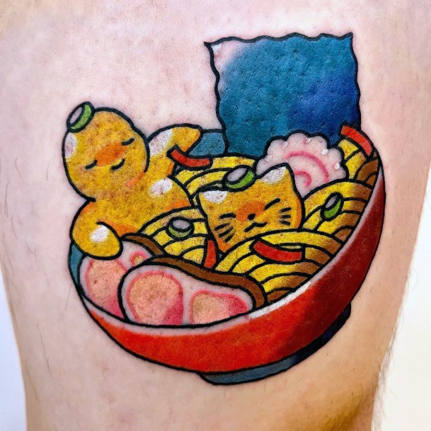 Ramen Womens Tattoo Designs