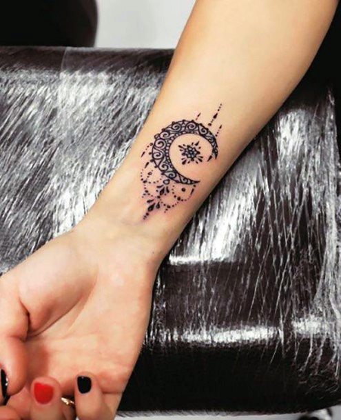 Ramzan Art Womens Wrist Tattoo