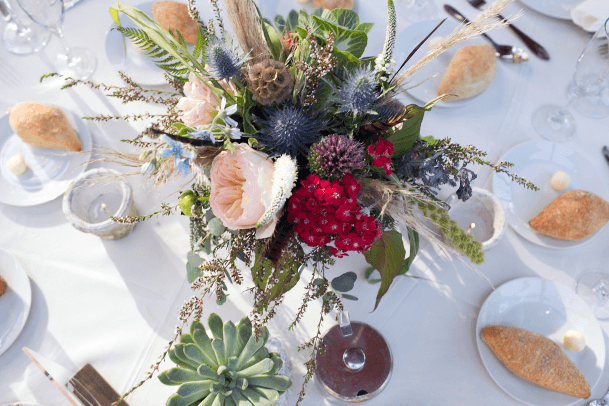 Rare August Wedding Flowers