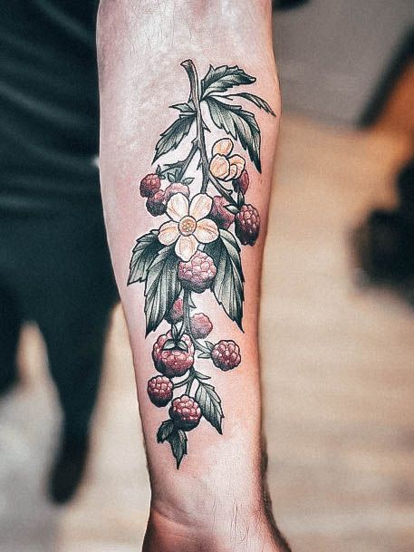 Raspberry Womens Tattoos Ideas