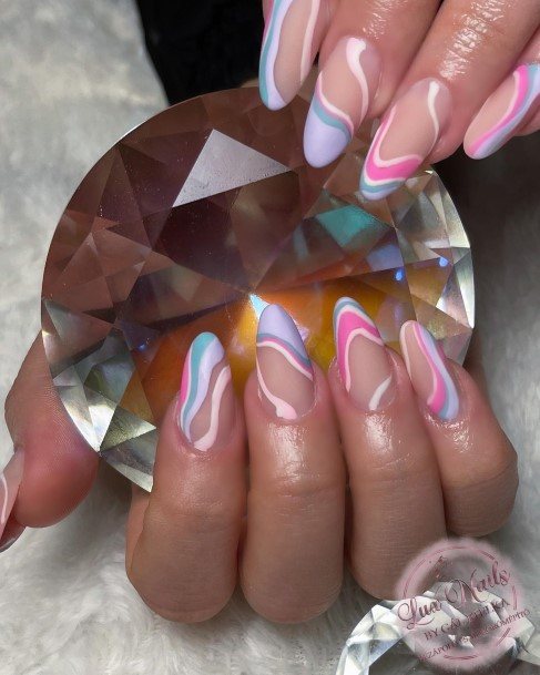 Ravishing Abstract Nail On Female