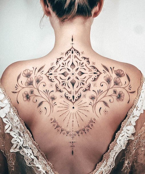 Ravishing Amazing Tattoo On Female