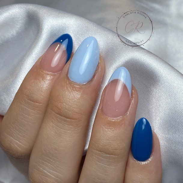 Ravishing Azure Nail On Female