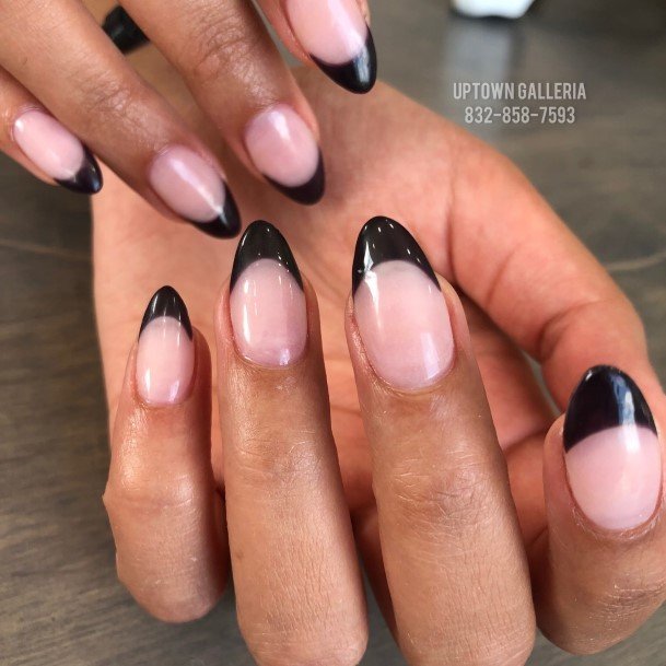 Ravishing Black Prom Nail On Female