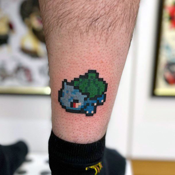 Ravishing Bulbasaur Tattoo On Female