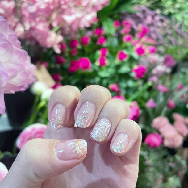 Ravishing Cherry Blossom Sakura Nail On Female