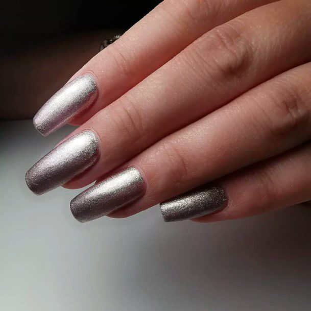 Ravishing Chrome Nail On Female