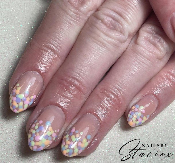 Ravishing Confetti Nail On Female