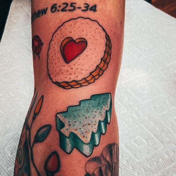 Ravishing Cookie Tattoo On Female