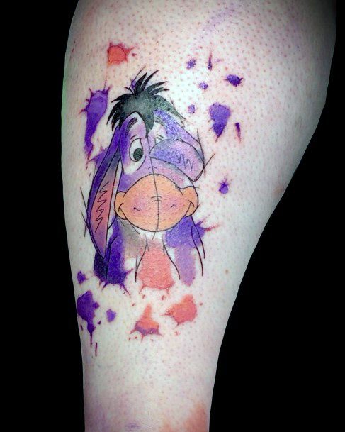 Ravishing Eeyore Tattoo On Female