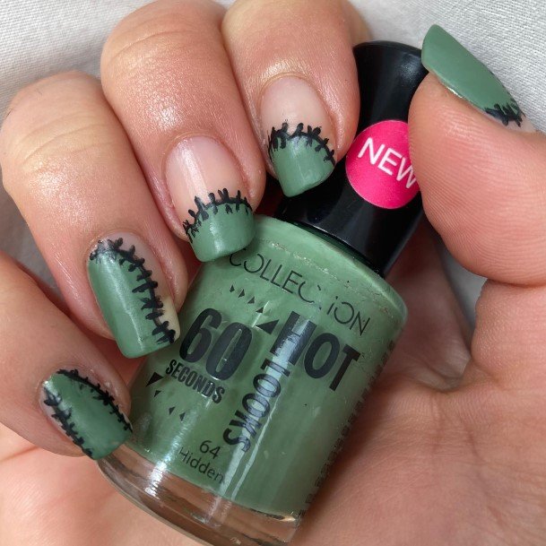 Ravishing Frankenstein Nail On Female