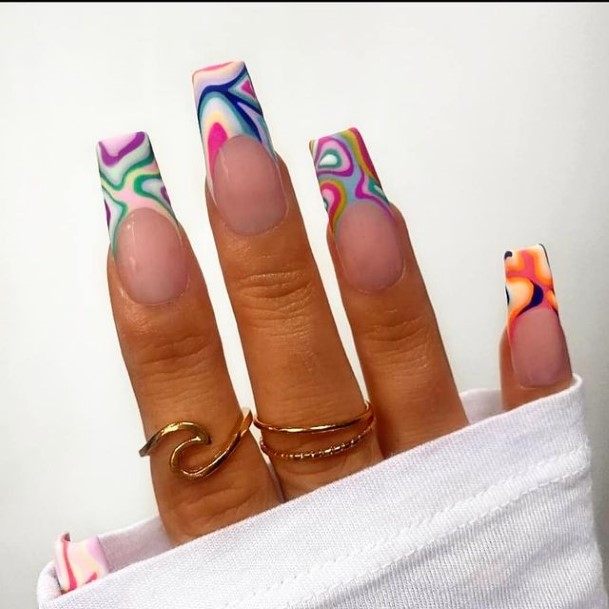 Ravishing Funky Nail On Female