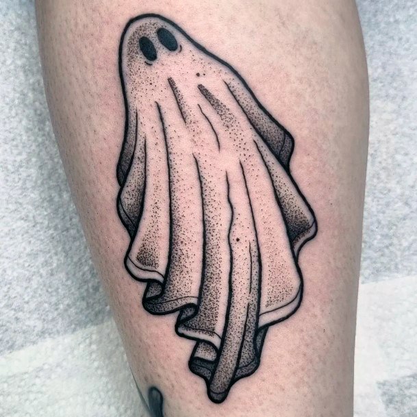 Ravishing Ghost Tattoo On Female