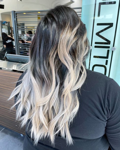 Ravishing Grey Ombre Hairstyles On Female