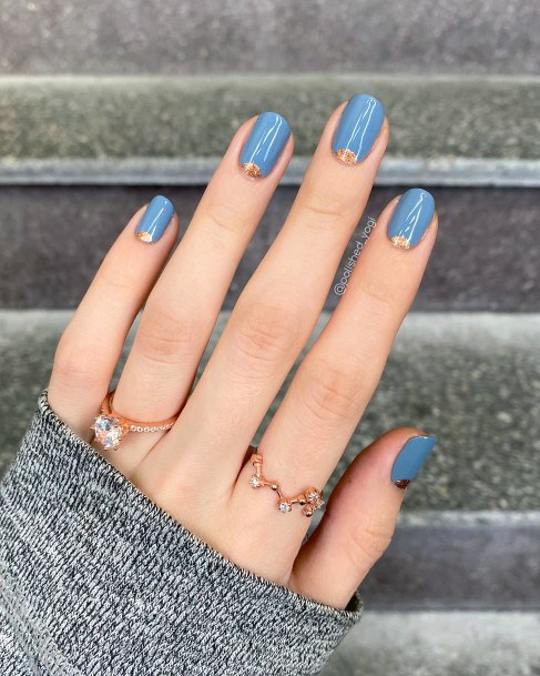 Ravishing Half Moon Nail On Female