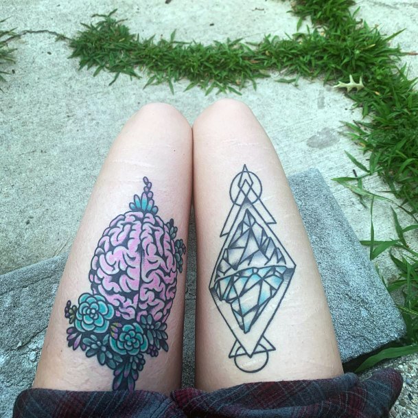 Ravishing Iceberg Tattoo On Female