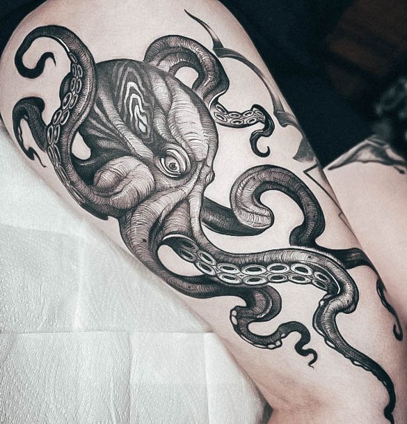 Ravishing Nautical Tattoo On Female