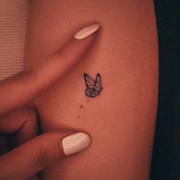 Ravishing Small Meaningful Tattoo On Female