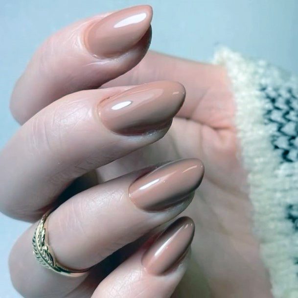 Ravishing Tan Beige Dress Nail On Female