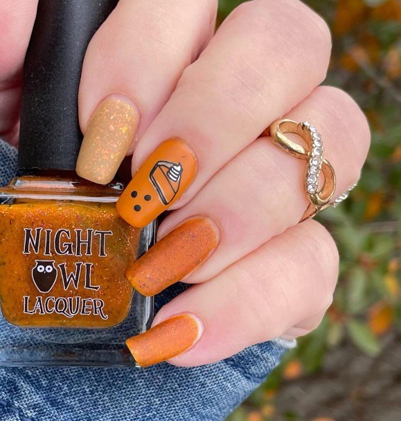 Ravishing Thanksgiving Nail On Female