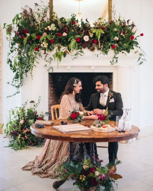 Ravishing Wedding Flower Inspiration Overhead Beautiful Ideas