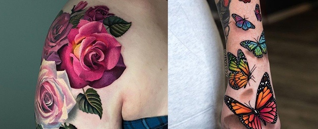 Top 100 Best Realistic Tattoos For Women – Lifelike Design Ideas