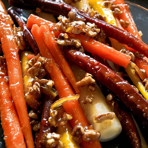 Recipes For Orange Marmalade Glazed Candied Carrots