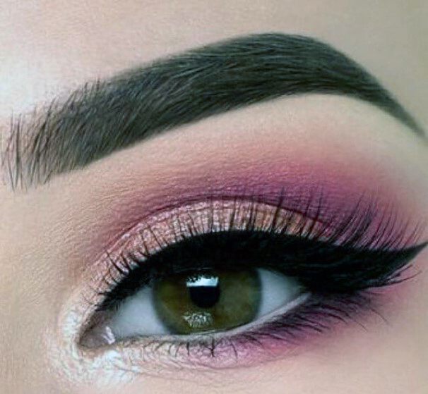 Red And Rosewood Brown Eyeshadow Women