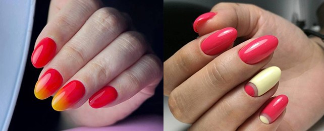 Top 100 Best Red And Yellow Nails For Women – Fingernail Design Ideas