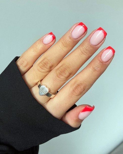 Red Dress Womens Nails